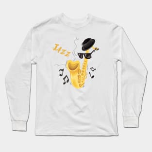 Jazz and Saxophone day Long Sleeve T-Shirt